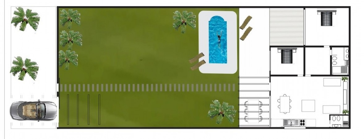 SUPER OPORTUNIDAD!!CASA EN PQUE LELOIR REMODELADA A NUEVO 120M2,LOTE 12 X 32, A 3 CDS DE M.FIERRO!!