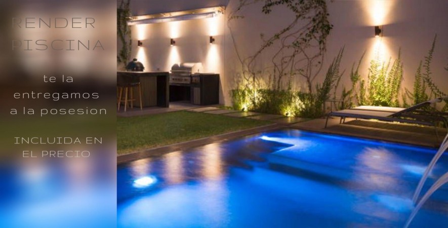 OPORTUNIDAD!!HERMOSA CASA A ESTRENAR EN BARRIO SEMI CERRADO, C/ PISCINA,PARQUE Y QUINCHO LOTE 420 m2