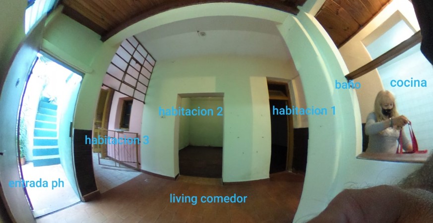 OPORTUNIDAD ÚNICA!!! PH 4 AMB. 80 M2 A RECICLAR, SIN EXPENSAS, A 2 CDS JB JUSTO Y GRAL PAZ