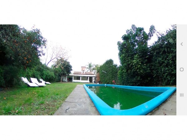 CASA 5 AMB C/PISCINA 140M2 LOTE DE 12x42 A MEDIA CUADRA DE M. FIERRO - PARQUE LELOIR OPORTUNIDAD EN LA ZONA!!