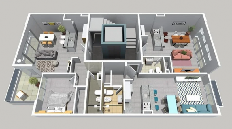 DEPARTAMENTO A ESTRENAR EN SANTOS LUAGRES VENTA EN POZO